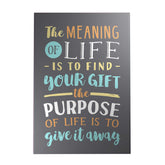 The Meaning of Life Decoposter